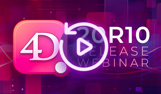 Webinario sobre el lanzamiento de 4D 20 R10 Webinario sobre el lanzamiento de 4D 20 R10